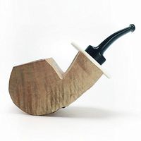 Tobacco Pipe Mediterranean Briar Wood Block - Semi-Finished Tobacco Pipe -Style 8