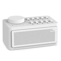 LMEIL White Noise Machine, Noise Sound Machine, Sleep Sound Machine with Non Looping Soothing Sounds for Baby Kids Adult, for Home Office Travel Yoga