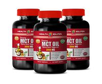 Immune System Booster for Women - Premium MCT Oil 3000 MG - Keto Formula - caprylic Acid Capsules - 3 Bottles 360 Liquid Capsules