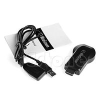 UJuly 1080P MiraScreen Receiver WiFi Display Receiver AV Dongle DLNA Airplay Miracast HDMI (Black)