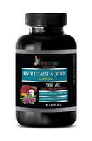 Liver Health Complex with Milk Thistle - Liver Cleanse & Detox Complex 900 MG - Extra Strength Formula - Milk Thistle with silymarin - 1 Bottle 90 Capsules