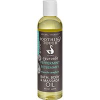 Soothing Touch, Bath Body Massage Oil Muscle Comfort, 8 Fl Oz