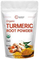 Micro Ingredients Organic Turmeric Root Powder, 5 Pounds (80 Ounce), Contains Active Curcumin for Joint Pain Relief, Bone Health and Boosts Immune System, Non-GMO and Vegan Friendly