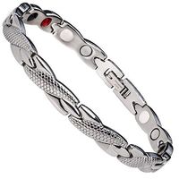 JYKOO Male Ms Fashion Personality Animal Snake Titanium Steel Bracelet with Jewelry Box,Silver