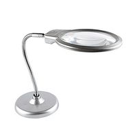 Magnifier High Magnification Desktop Magnifier with Light 10x 130mm HD LED Light 20x 25mm Old People Read Optical Glass Lens Watching The Phone Identification Repair Table Lamp Magnifying Glass
