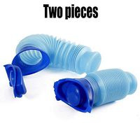 JN Urinal Urinal Female Urinal, Collapsible Telescopic, Emergency Portable Urinal, 2 Packs, Suitable for Girls, Children Unisex Urinal