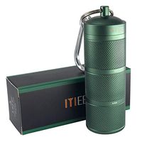 MEECN Three-Layer Pill Organizer Pill Box, Aluminum Waterproof Pill Container, Pill Holder can Store Pills Anything Sizes, Vitamins, Cod Liver Oil, Supplements and Medication (Green)