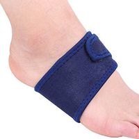 Vinmax Arch Support Brace Elastic Band 2 Orthotic Insole Wraps No-Slip Foot Pad for Plantar Fasciitis Flat Feet