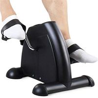 WLIXZ Portable Pedal Exerciser with LCD Monitor, Arm Knee and Leg Exerciser, Medical Peddler