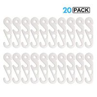 20 Pcs Mask Extension Hook, 3-Level Adjustable Mask Ear Cord Extension Buckle Anti-Slip Buckle Ear Rope Mask, Mask Ear Grips Extension Hook (20 Pcs Mask Extension Hook)