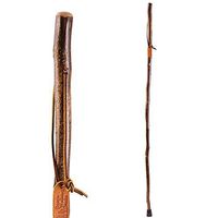 Brazos 48" Free Form Sweet Gum Wood Walking Stick Hiking Trekking Pole, Made in the USA