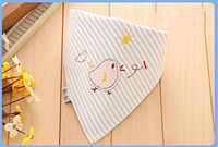 Infant Children's Saliva Towel Children Cute Bib Scarf Baby Cartoon Waterproof Cotton Triangle Towel Ten Pieces