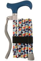 Handbag Sized Folding Stick - Retro