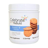 Celebrate Vitamins - Rebuild Protein + Probiotic - Peanut Butter Cookie - 15 Serving Tub