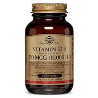 Vitamin D3 (Cholecalciferol) 250 MCG (10,000 IU) Softgels - 120 Count - 3 Pack