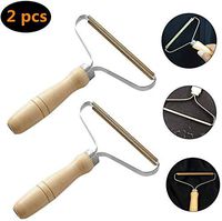 Reusable Portable Lint Remover,Clothes Fuzz Shaver- Double Sided Lint Remover Travel Brush for Clothes,Sweater Woven Coat,Pet Hair Hairball.