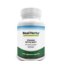 Stinging Nettle Root 10:1 Pure Extract 750mg (Equivalent to 7500mg Raw Stinging Nettle Root) Promotes Prostate & Urinary Tract Health - 100 Vegetarian Capsules