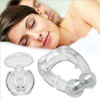 Snoring Solution Silicone Magnetic Anti Snore Clip Stop Snoring Nose Device Professional Sleeping Relieve Snore for Men Women