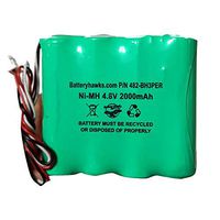 6033510 552096 OM11484 Chatillon Force DFE Series 4.8v 2000mAh Ni-MH Battery Pack Replacement Batteryhawk, LLC