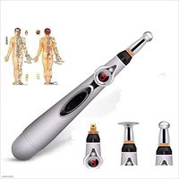 DLOGG Newst Body Health Equipment Electric Pulse Acupuncture Pen Meridian Automatic Probe Point Instrument Massage Electronic Energy Laser Therapy Treatment Pencil Pain Relief Electro Stimulation