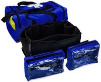 Primacare KB-4135-B First Responder Bag, 9" Height x 21" Width x 12" Depth, Blue
