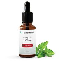 Start Naturals Hemp Oil 1000 mg | Best Hemp Oil for Pain, Stress and Anxiety Relief (1 Fl Oz (30 ml), Peppermint)