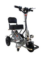 Enhance Mobility TRIAXE SPORT 3-Wheel Folding Mobility Scooter 13" Seat - Silver