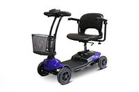 EWheels Medical EW-M35 Lightweight 4-Wheel Blue Scooter
