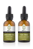 Antiseptic Essential Oils Set 2/30 Ml (Tea Tree, Wild Oregano Oil) - 100% Pure, Therapeutic Grade, for Aromatherapy Gift Collection