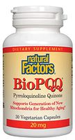 Natural Factors, BioPQQ 20 mg, Support Energy and Healthy Aging, Dietary Supplement, 30 Capsule (30 Servings)