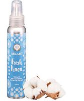 Aira Mist Fresh Linen Organic Room Spray - Essential Oil Spray with Therapeutic Essential Oils - Air Freshener - Living Room Spray & Bathroom Spray Free of Alcohol & Parabens - 4 Ounces