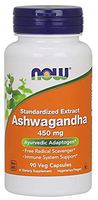 Now Foods Ashwagandha Extract 450 Milligrams 90 Veg Capsules (2-Pack)
