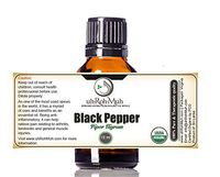 USDA Certified Organic Black Pepper Essential Oil || ALWAYS 100% Pure & Unadulterated || Therapeutic Quality Organic (15ml)
