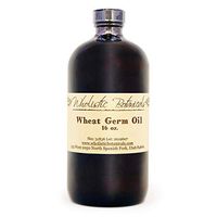 Wholistic Botanicals Wheat Germ Oil — Wildcrafted Immune System Support Supplements, Organic Beauty Skin and Facial Moisturizer — 16 oz