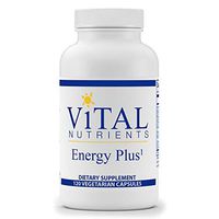 Vital Nutrients - Energy Plus - Non-Stimulatory Herbal Energy Support - 120 Vegetarian Capsules per Bottle