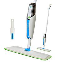 Professional And Premium Floor Spray Mop For Vinyl Hardwood Laminate Marble Tile Stone Floors Home Kitchen Cleaning With Washable Reusable Large Water Absorption Microfiber Pads 360 Degree Handle Soft