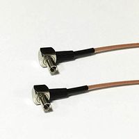 3G modem extension cable TS9 male RA to TS9 male RG178 15CM 6inch NEW Good Quality Fast USA Shipping