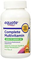 Equate - Complete Multivitamin Multimineral, 200 Tablets