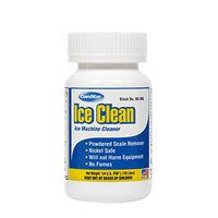 ComStar 90-365 Ice Clean - Powdered Ice Machine Cleaner, 4 oz. Bottle,White