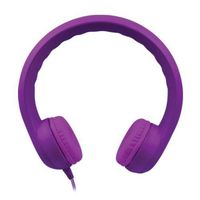 Hamilton Buhl Kid's Durable Flex-Phones Foam Headphones Kindergarten Purple (Kids-PPL)