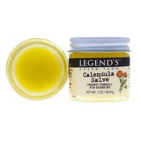 Calendula Herbal Salve - 1 oz Jar - Organic Healing Skin Balm - 100% Pure, Natural Ingredients - Certified Cruelty Free