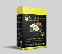 Superior Coco Charcoal 1kg 108 Piece Flats