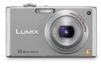 Panasonic Lumix DMC-FX48 12MP Digital Camera with 5x MEGA Optical Image Stabilized Zoom and 2.5 inch LCD (Silver)
