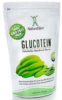 NaturalSlim GLUCOTEIN “Resistant Starch” - Banana & Peas Non GMO Natural Fiber Powder - Gluten & Grain Free Vegan Flour Mix