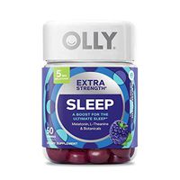 Olly Extra Strength Melatonin Sleep, BlackBerry Zen, 50 Gummies