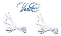 VeniCare Electrode Lead Wires/Cables for Digital Massager Tens 3.5mm One Pair (2pcs)