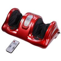 Foot Feet Leg Massage Massaging Knead Roll Remote Red