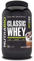 NutraBio Classic Whey Protein - 2 pounds (Chocolate Milkshake)
