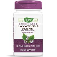 Nature's Way Laxative-3 Blend for Occasional Constipation, 60 Count