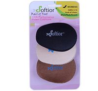 Softior Ball of Foot Cushions for High Heels Dance Shoes Sandals Boots, Pack 3-Pairs